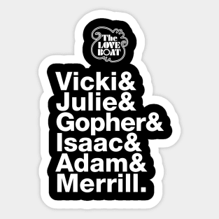 The Love Boat: Experimental Jetset Sticker